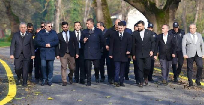 Gölyaka Kültür Park’a Ulaşımı Sağlayan Yol Tamamlandı