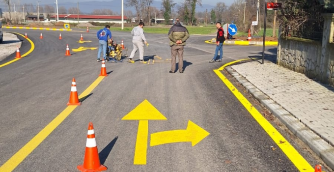 Gölyaka’da Yol, Altyapı ve Güvenlik Çalışmaları Hız Kesmeden Devam Ediyor