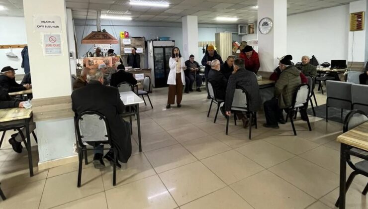 Sağlık Ekipleri Merkez Camii’nde Sahaya Çıktı